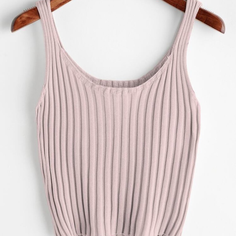 Blanc + Rosé | Tory Ribbed Cami